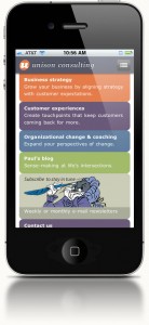 mobile homepage photo