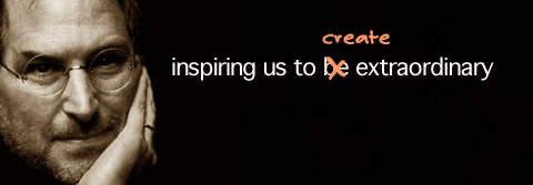 Steve Jobs: Inspiring us to be extraordinary